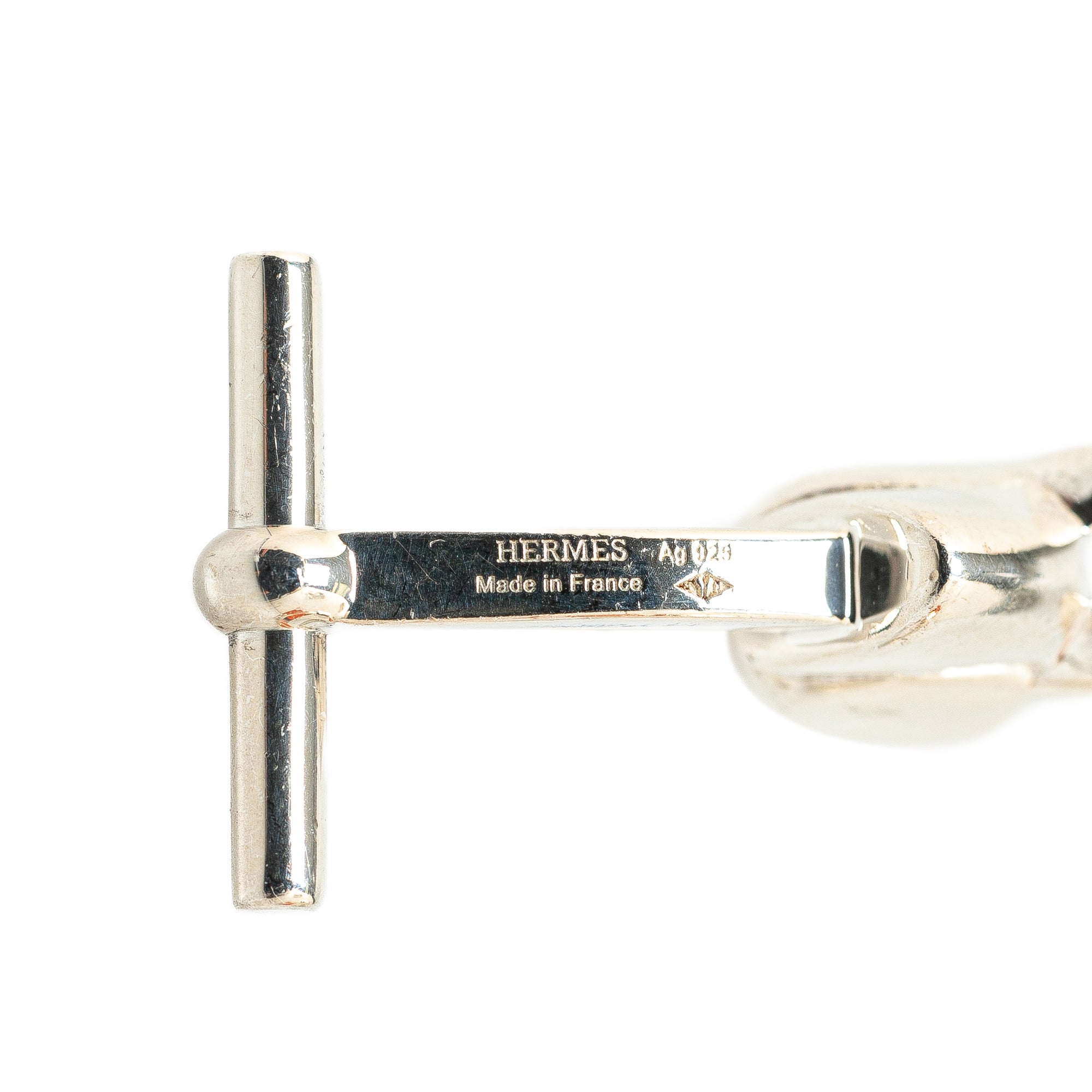 Hermès Pre-Owned Sterling Silver Cheval Cufflinks | Women | Silver