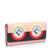 Fendi Pre-Owned Vitello Elite Century Hypnoteyes Continental Wallet | Women | Pink