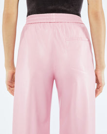 Lorca Saleokobor Alt-Leather Pants | Pink