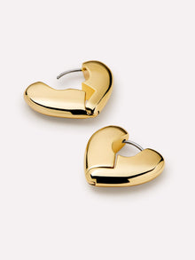 Heartbreaker Earrings | 14K Gold on Brass