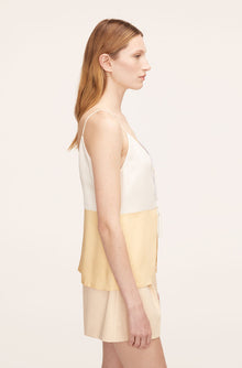 Color-Blocked Twill Camisole | Colorblock Sorbet Combo