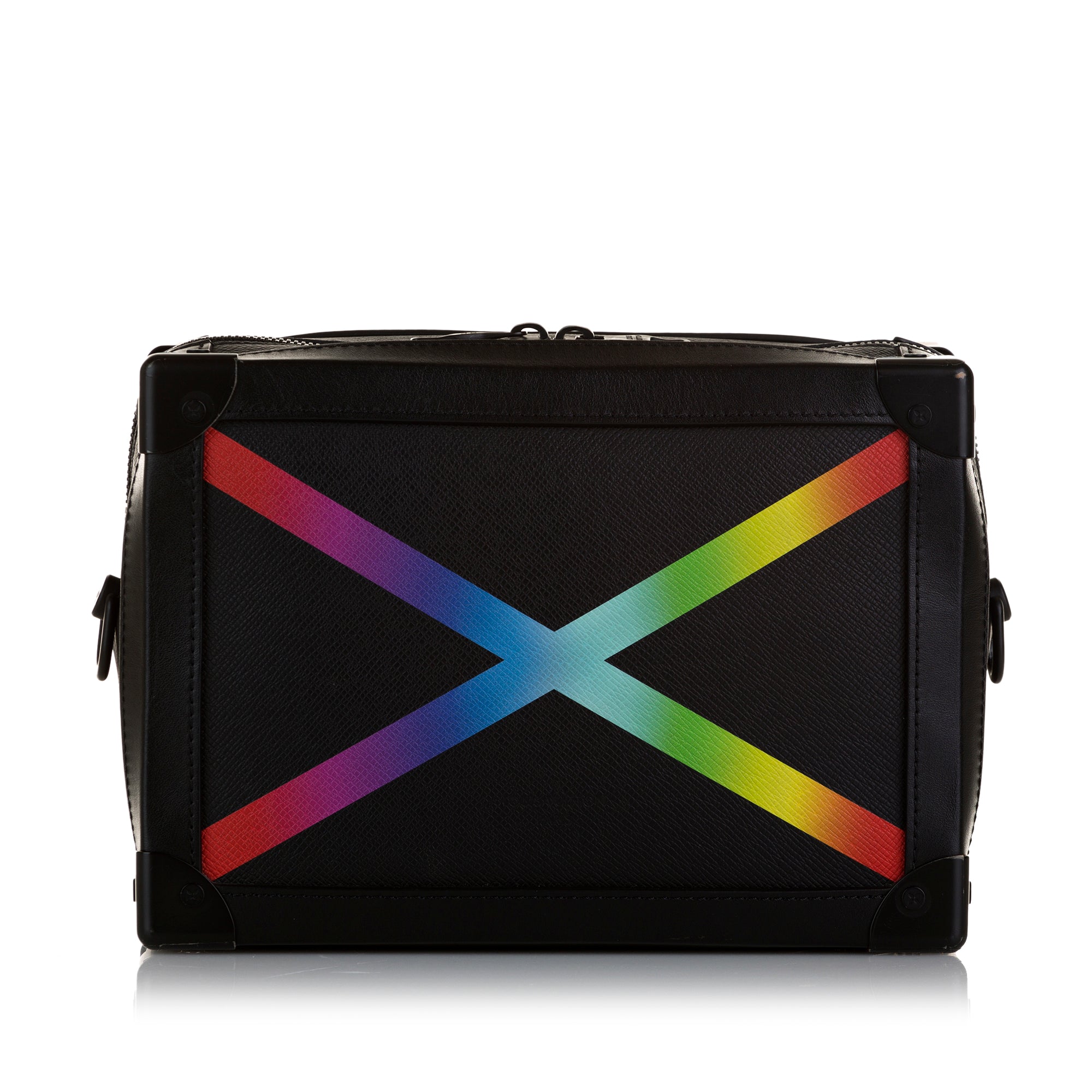 Louis Vuitton Pre-Owned Taiga Rainbow Soft Trunk | Women | Black