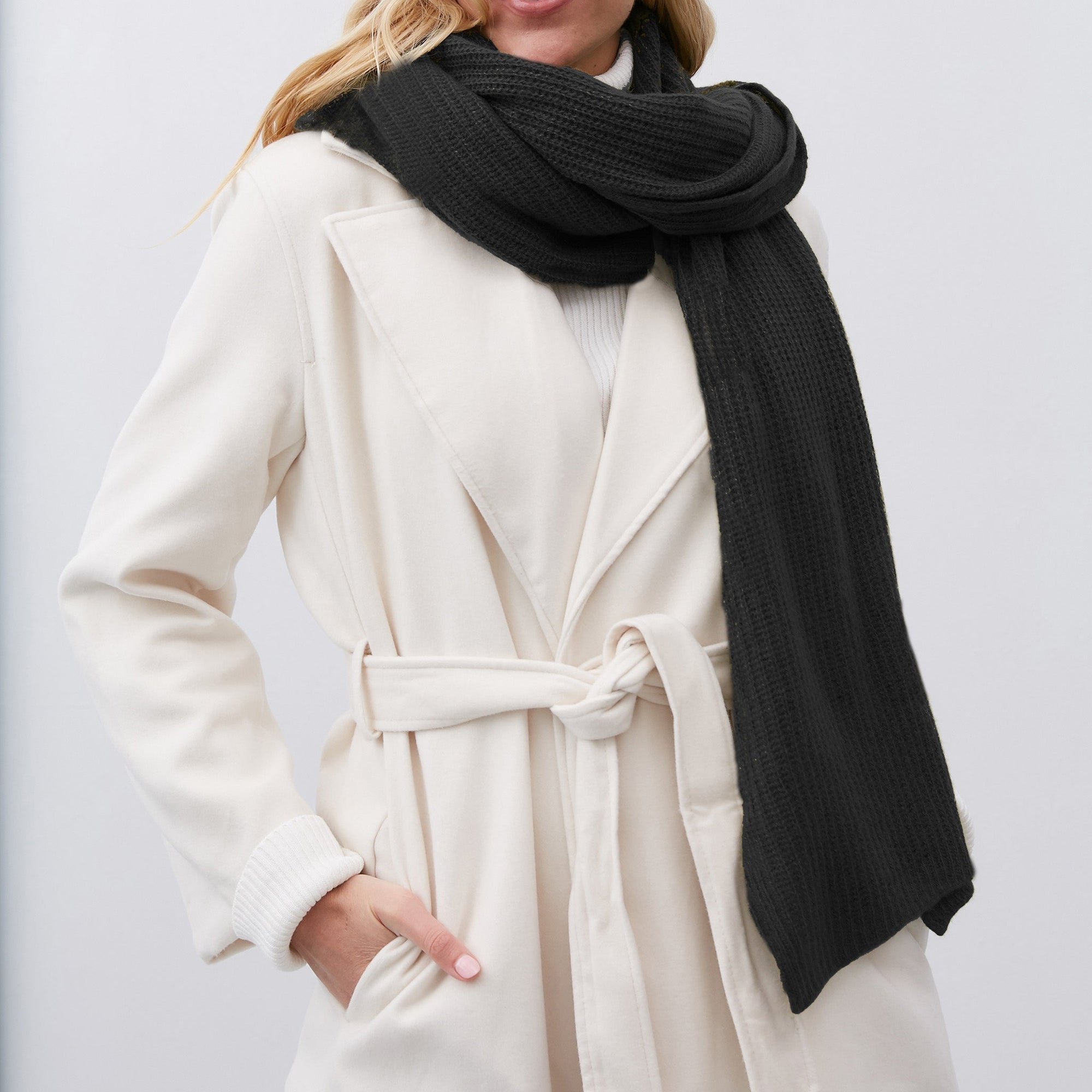 Cashmere Wrap | Black