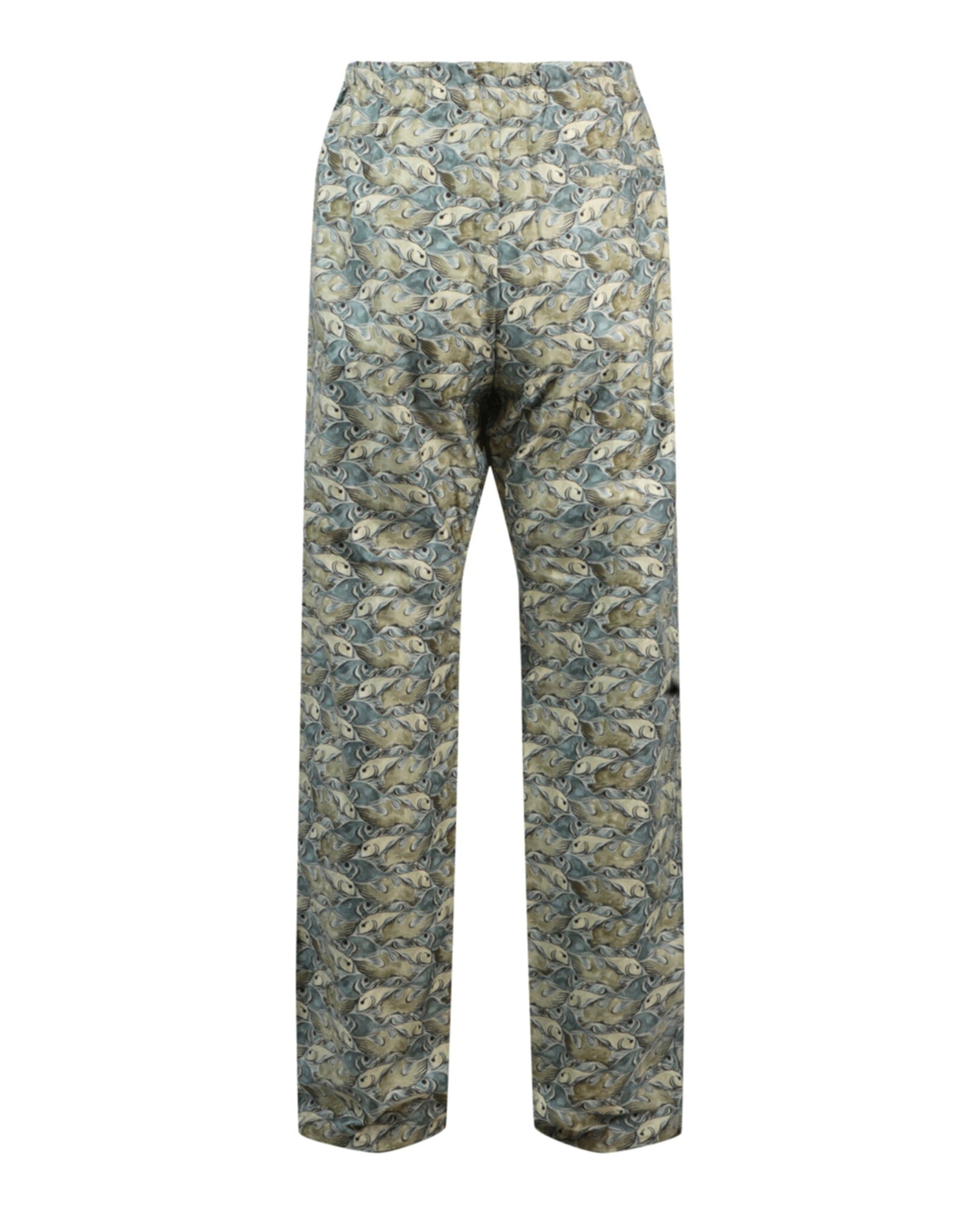 Bottega Veneta | Fish Puzzle Print Pants