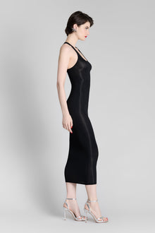 Long Dress - La Femme Amazone | Black