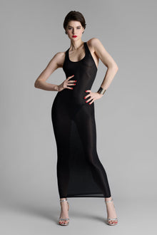 Long Dress - La Femme Amazone | Black
