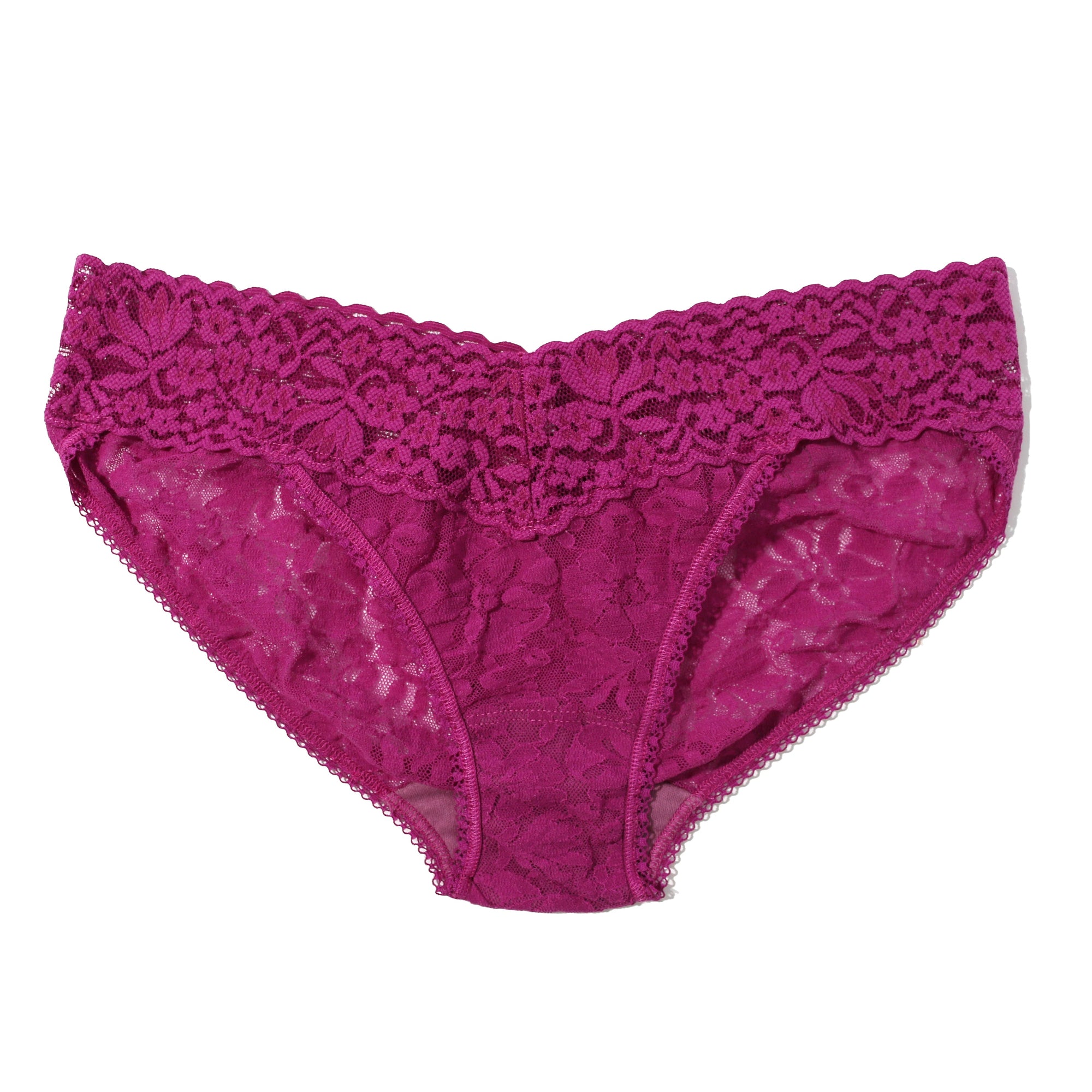 Flora Lace V-Kini | Picking Plums (Pink)