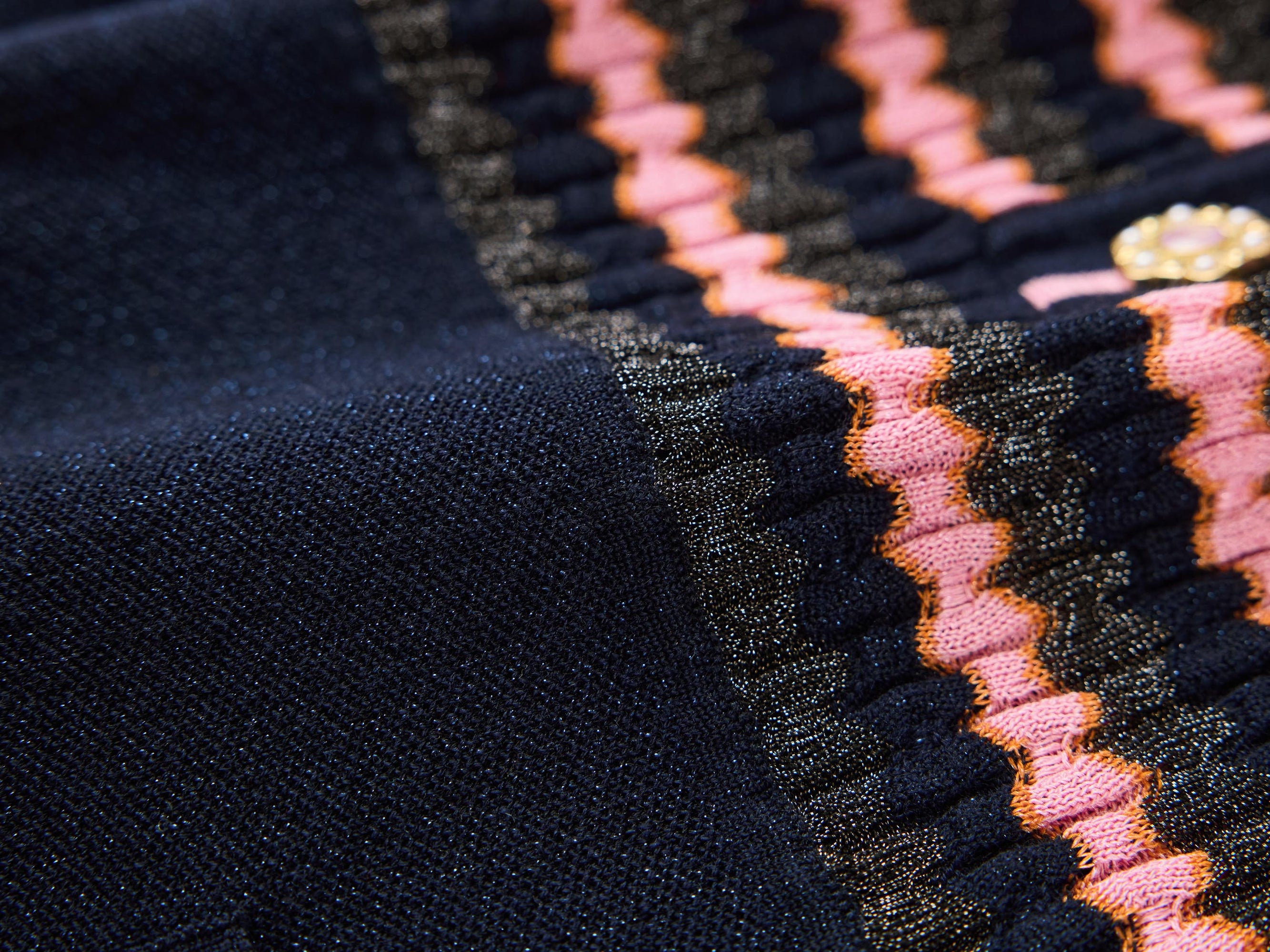 Striped Knit Dress | Pink