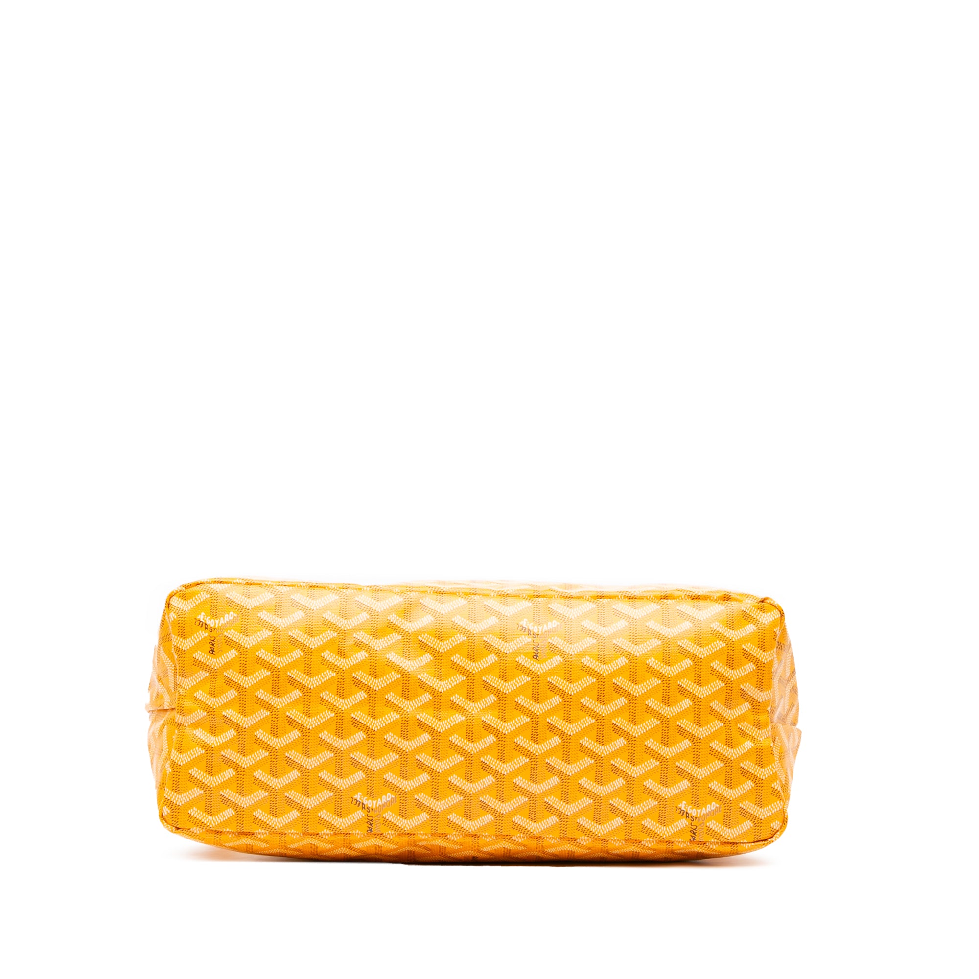 Goyard | Pre-Owned Goyardine Boheme Hobo - III | Yellow