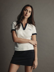 Womens | Club Polo | White