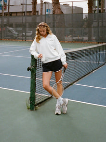 Womens | Club Slim-Fit Sweatshort | Marine Navy