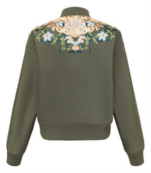 Embroidered Jacket | Green