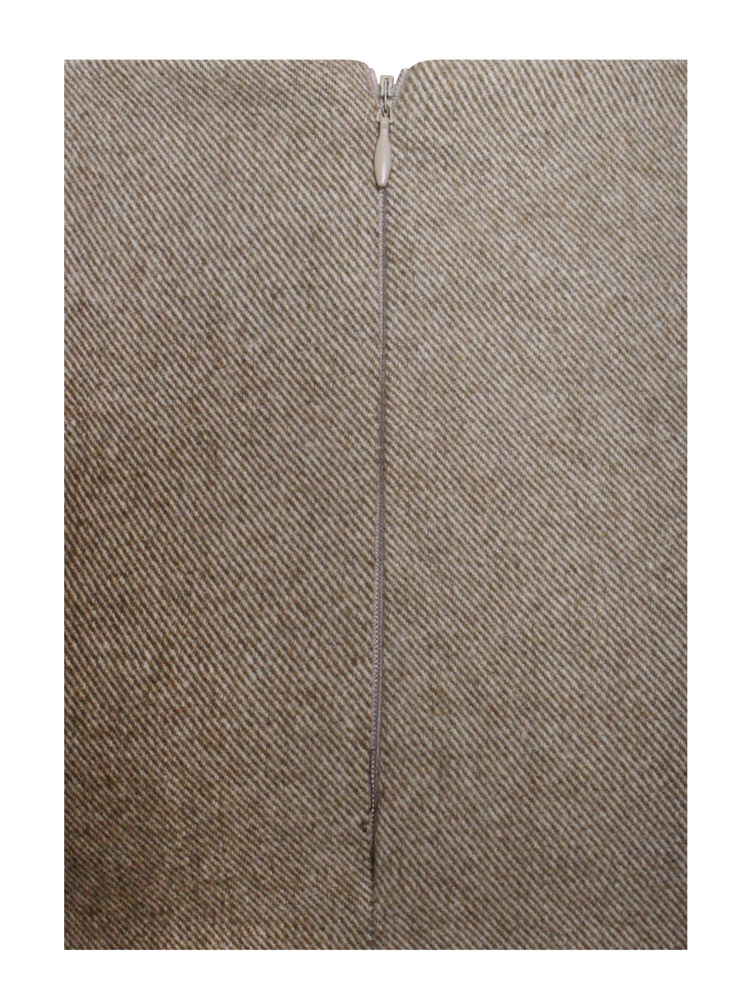 Braylee Vintage Bodycon Twill Wool Blend Mini Skirt | Sage Green