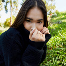 Womens | Ellie Chunky Cashmere Turtleneck | Black