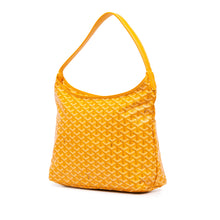 Goyard | Pre-Owned Goyardine Boheme Hobo - II | Yellow