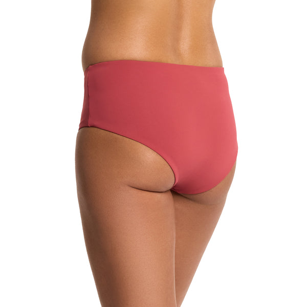Swim Boyshort Bikini Bottom | Sunbaked (Red)