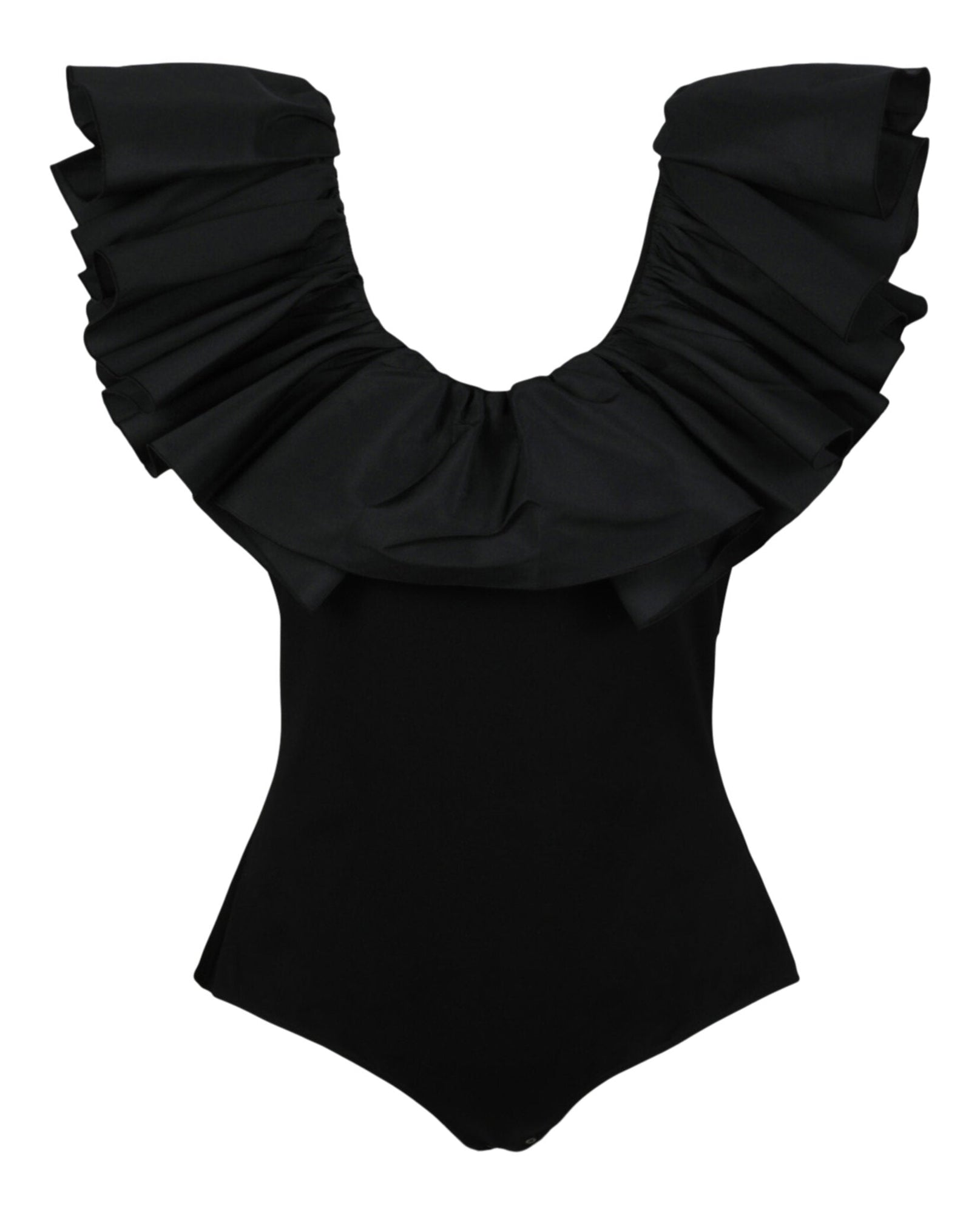 Alexander McQueen | Ruffled Off-The-Shoulder Bodysuit