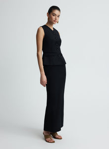 Kendall Top | Black Wool