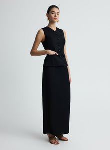 Kendall Top | Black Wool