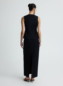 Kendall Top | Black Wool