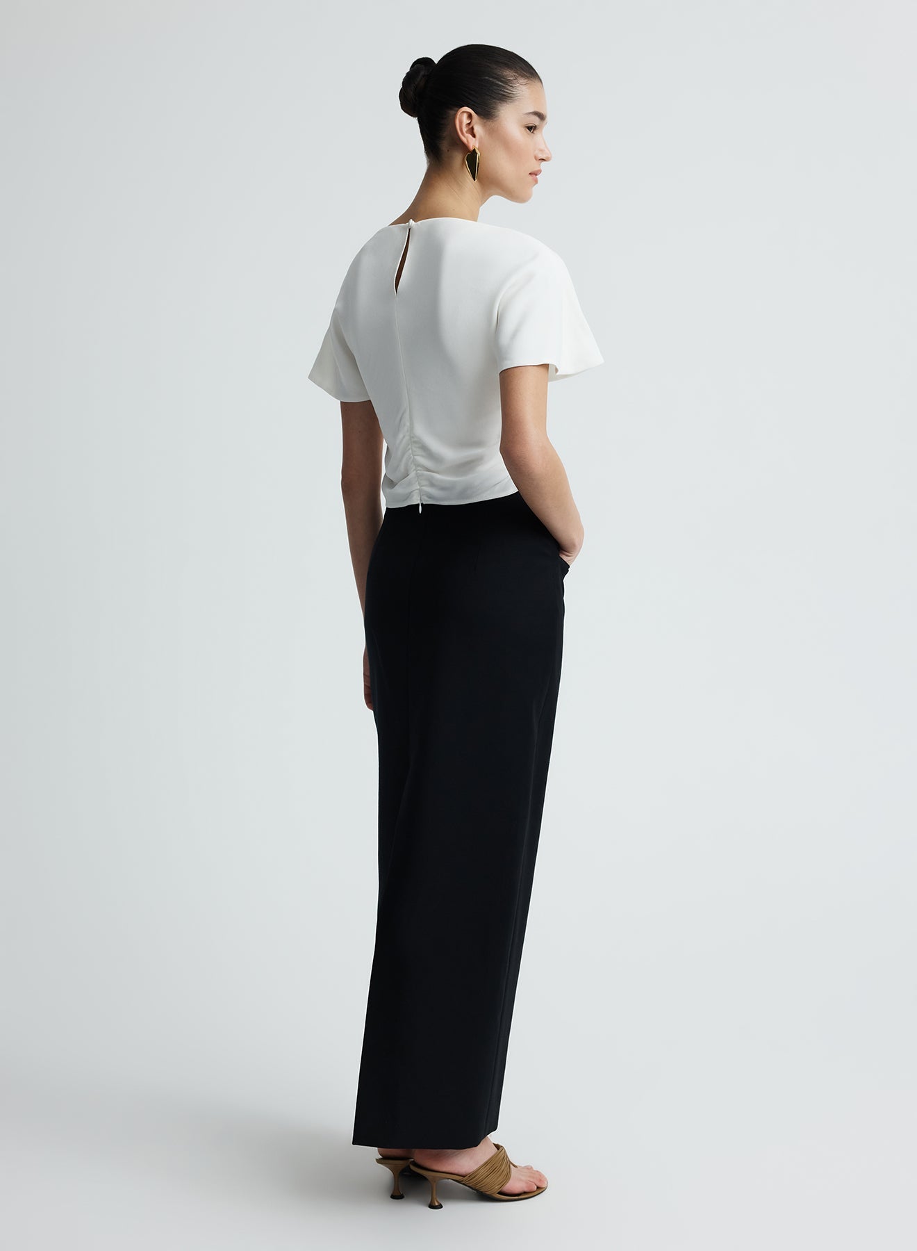 Nadia Skirt | Black Wool