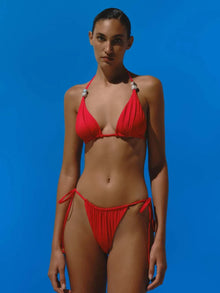 Luma Bikini Bottom | Fire Red