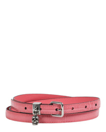 Alexander McQueen | Thin Double Wrap Skull Belt