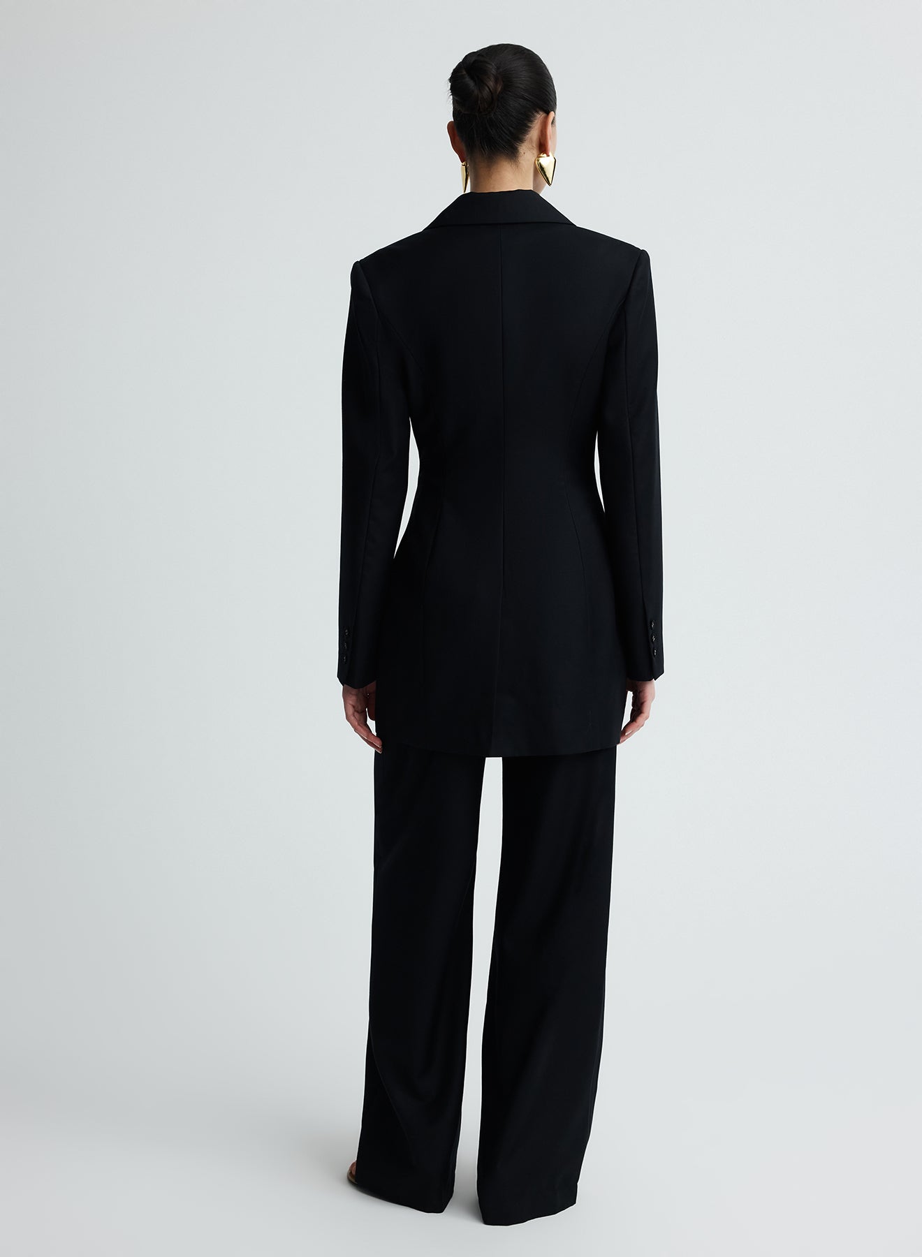 Merle Blazer | Black Wool