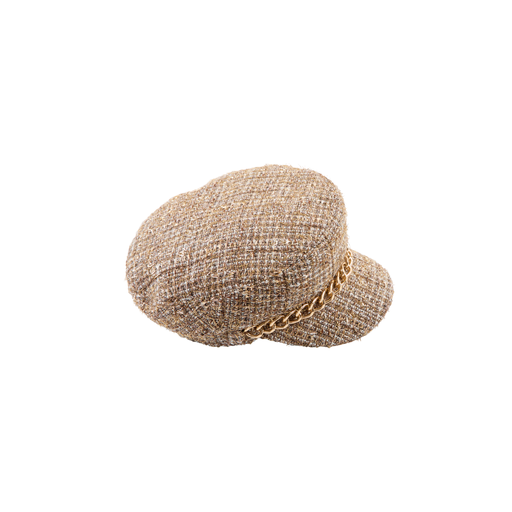 Marina Wool Cap | Camel/Gold