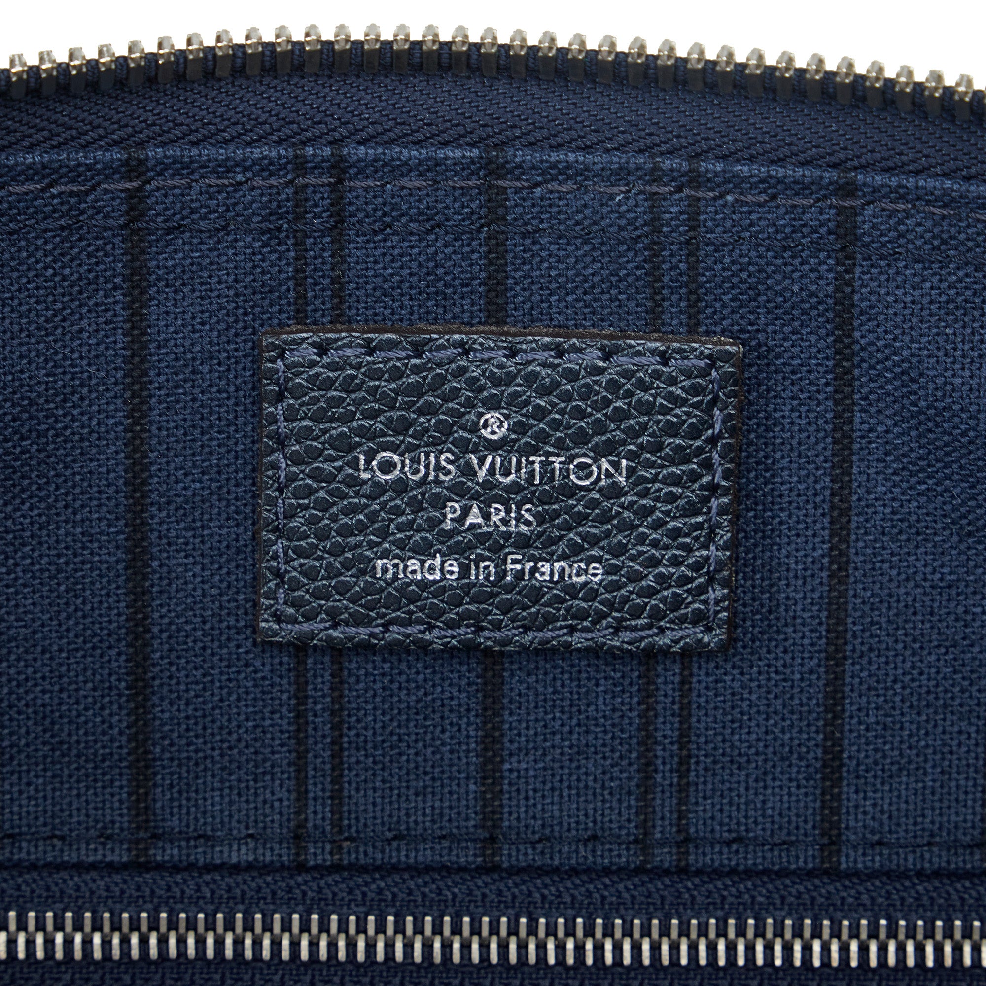 Louis Vuitton Pre-Owned Monogram Empreinte Pins Speedy Bandouliere 25 | Women | Blue x Navy