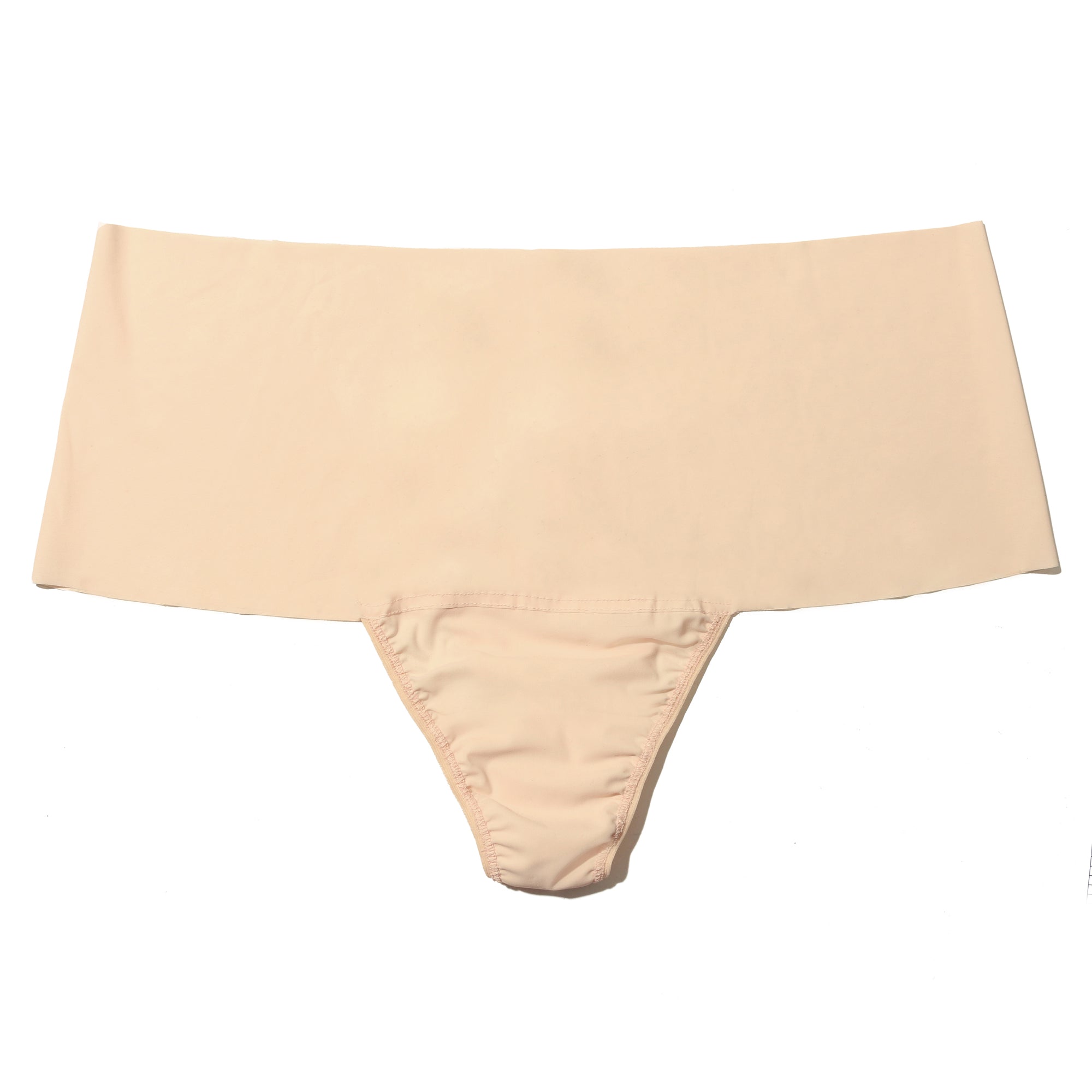 Plus Size Breathesft Hi-Rise Thong | Biscotti