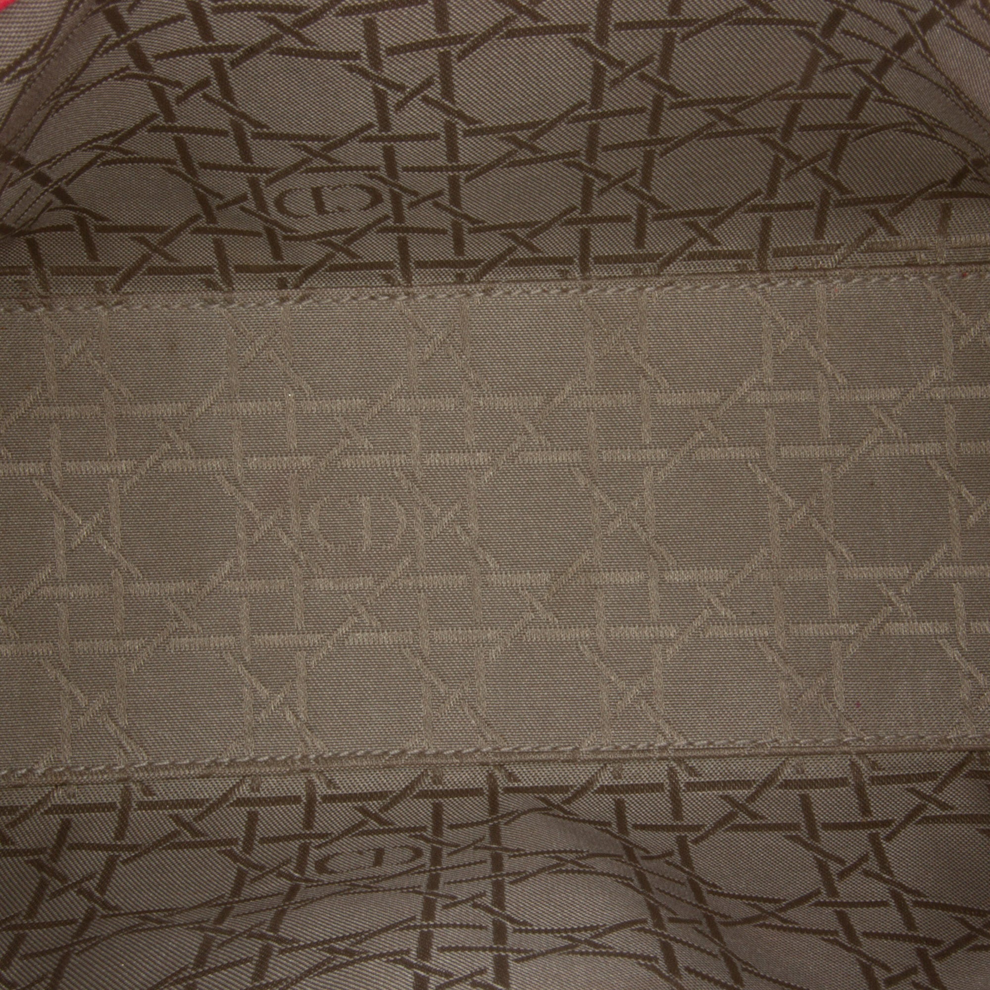 Dior | Pre-Owned Medium Lambskin Cannage Lady | Pink/Hot Pink