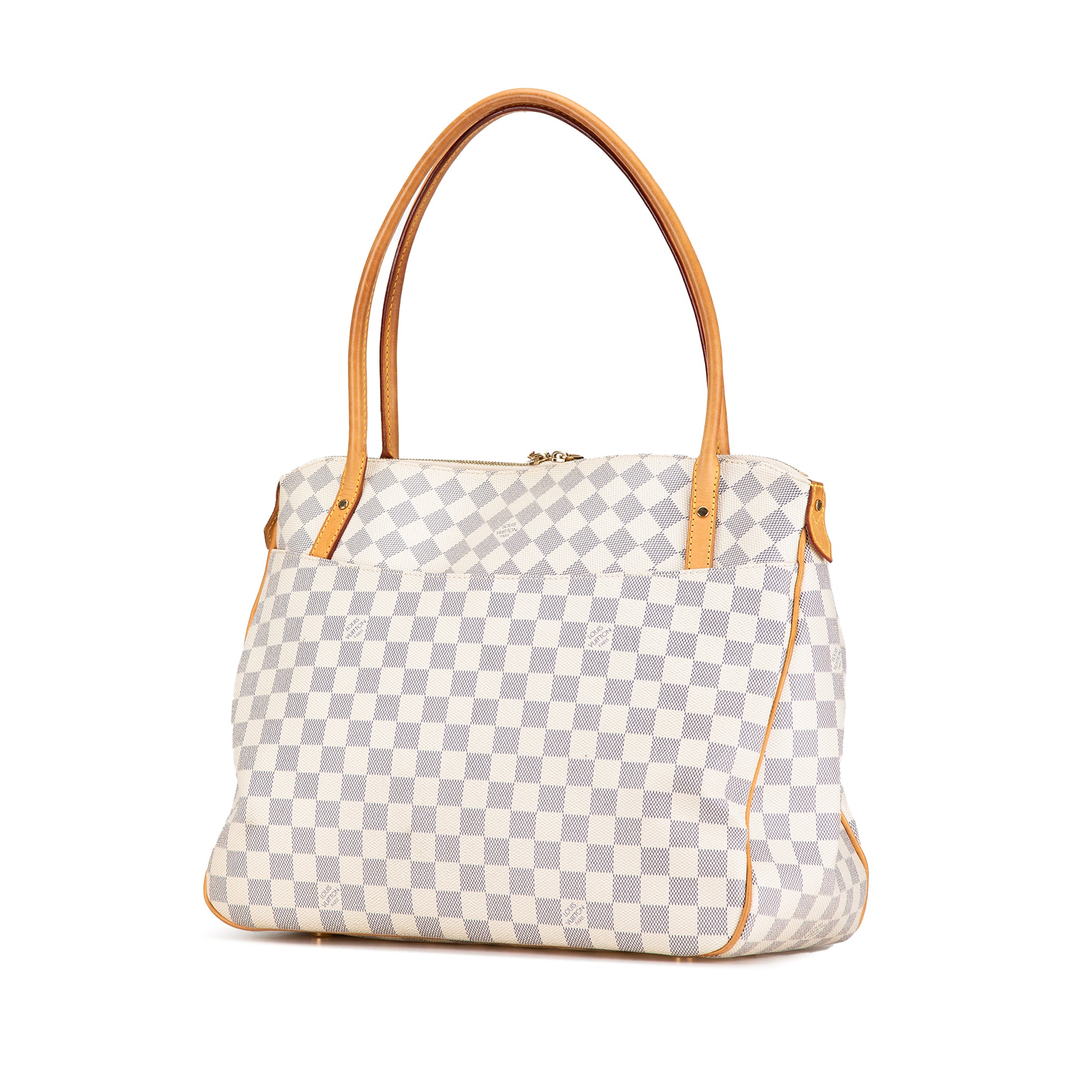 Louis Vuitton | Pre-Owned Damier Azur Figheri GM | White