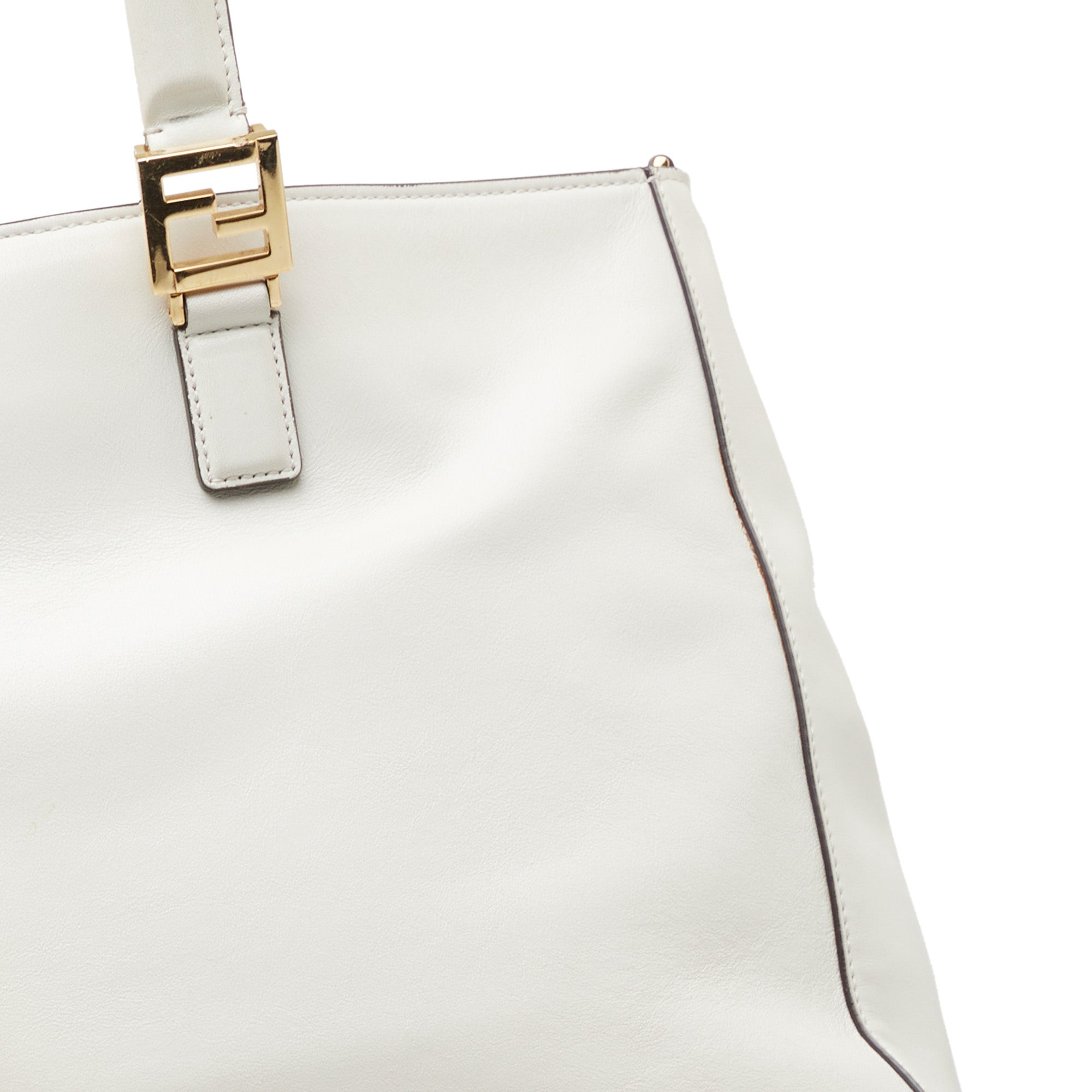 Fendi Pre-Owned Medium Glacier FF Tote | Women | White