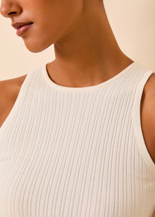 Womens | Varena Tank | Optic White
