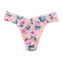 Signature Lace Original Rise Thong | Buy Myself Flowers (Peach)