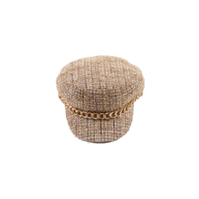 Marina Wool Cap | Camel/Gold