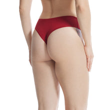 Play Stretch Natural Rise Thong | Cayenne Red