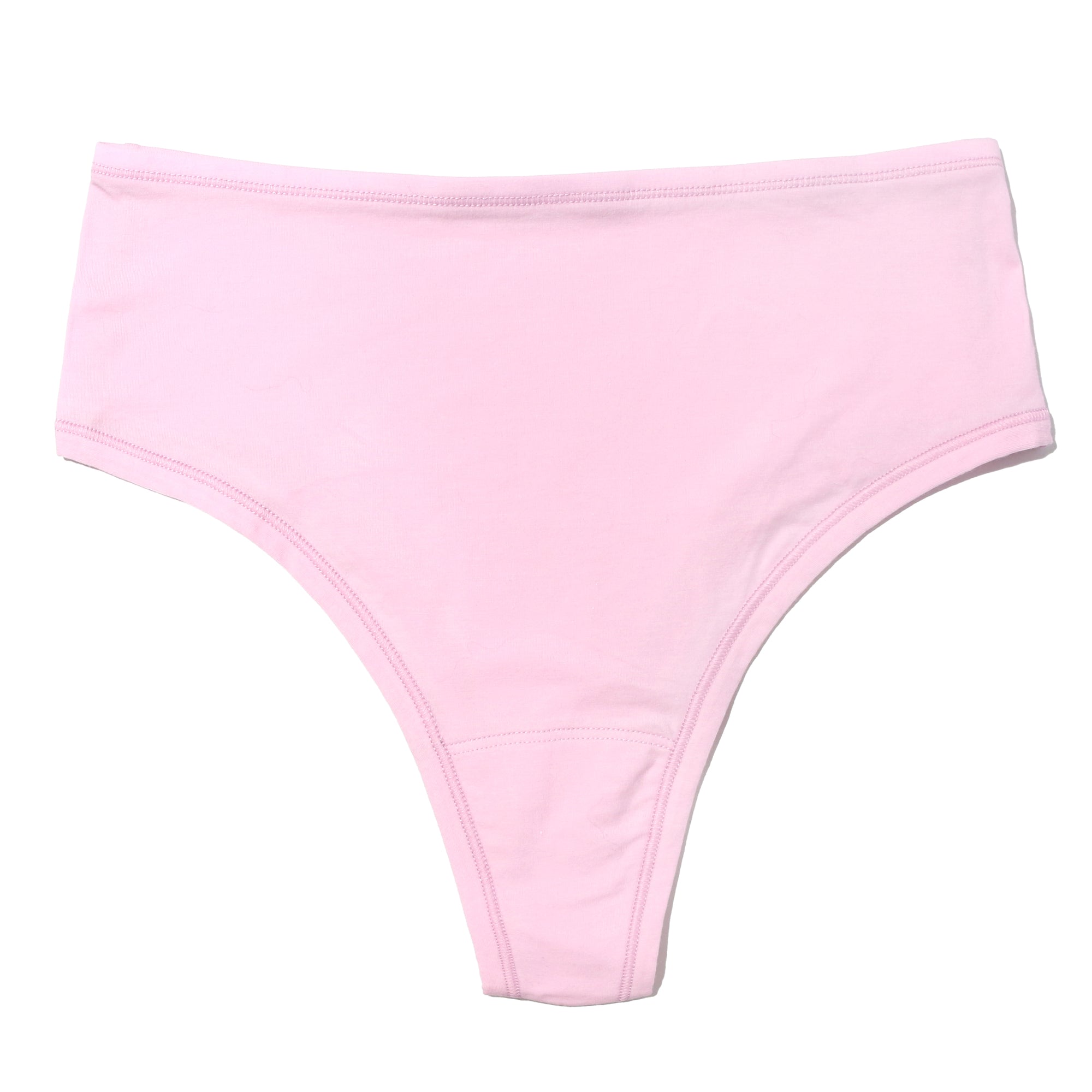 Playstretch Hi-Rise Thong | Meadowsweet (Pink)