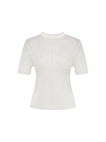 Acetate Top | White