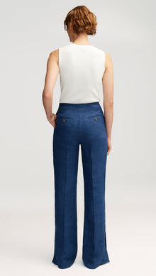 Prince Trouser in Linen | Denim