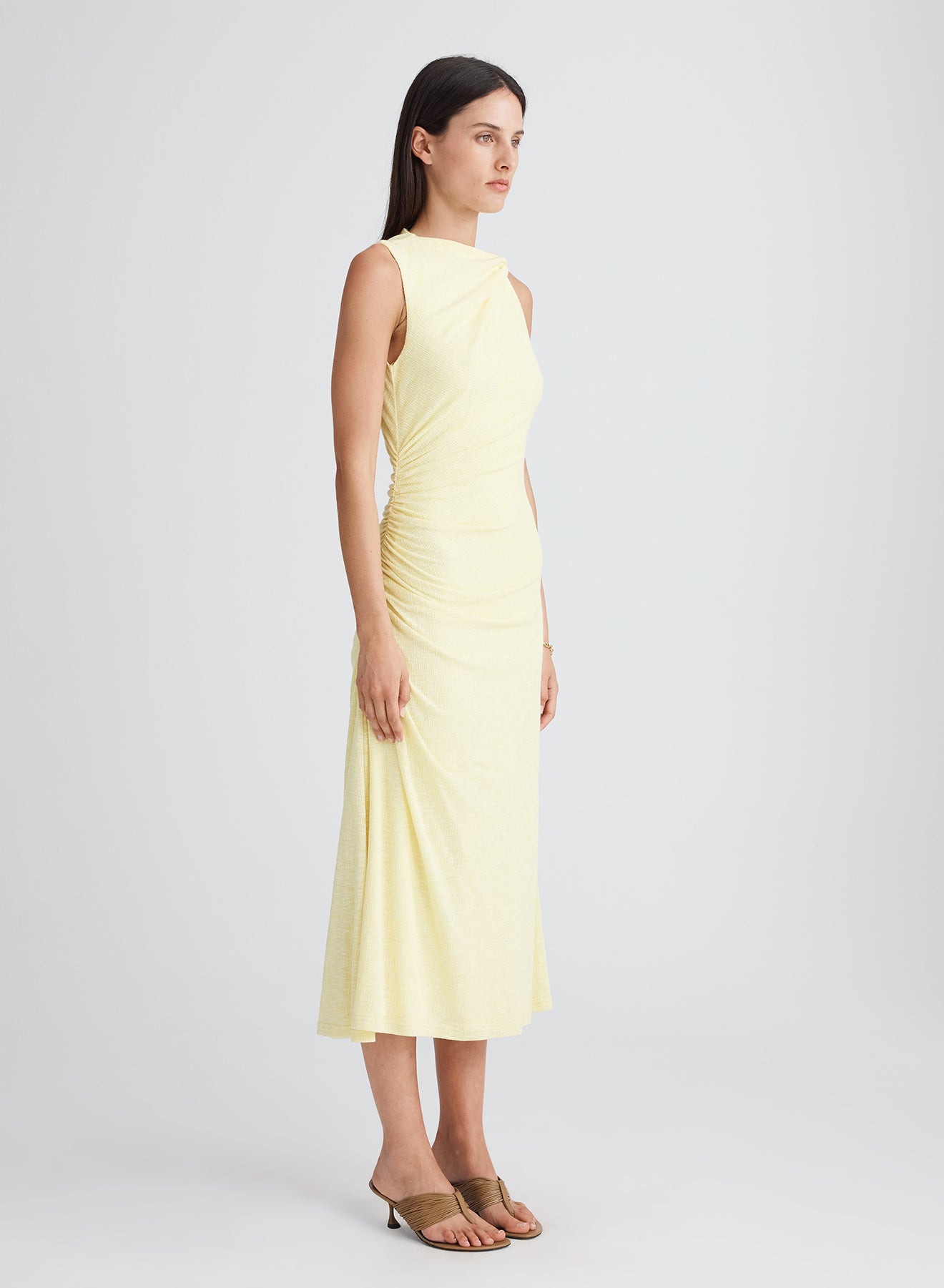Sasha Dress | Yellow Jersey