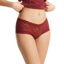 Daily Lace Boyshort | Shiraz Red