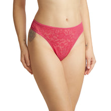 Daily Lace High-Cut Thong | Starburst (Pink)