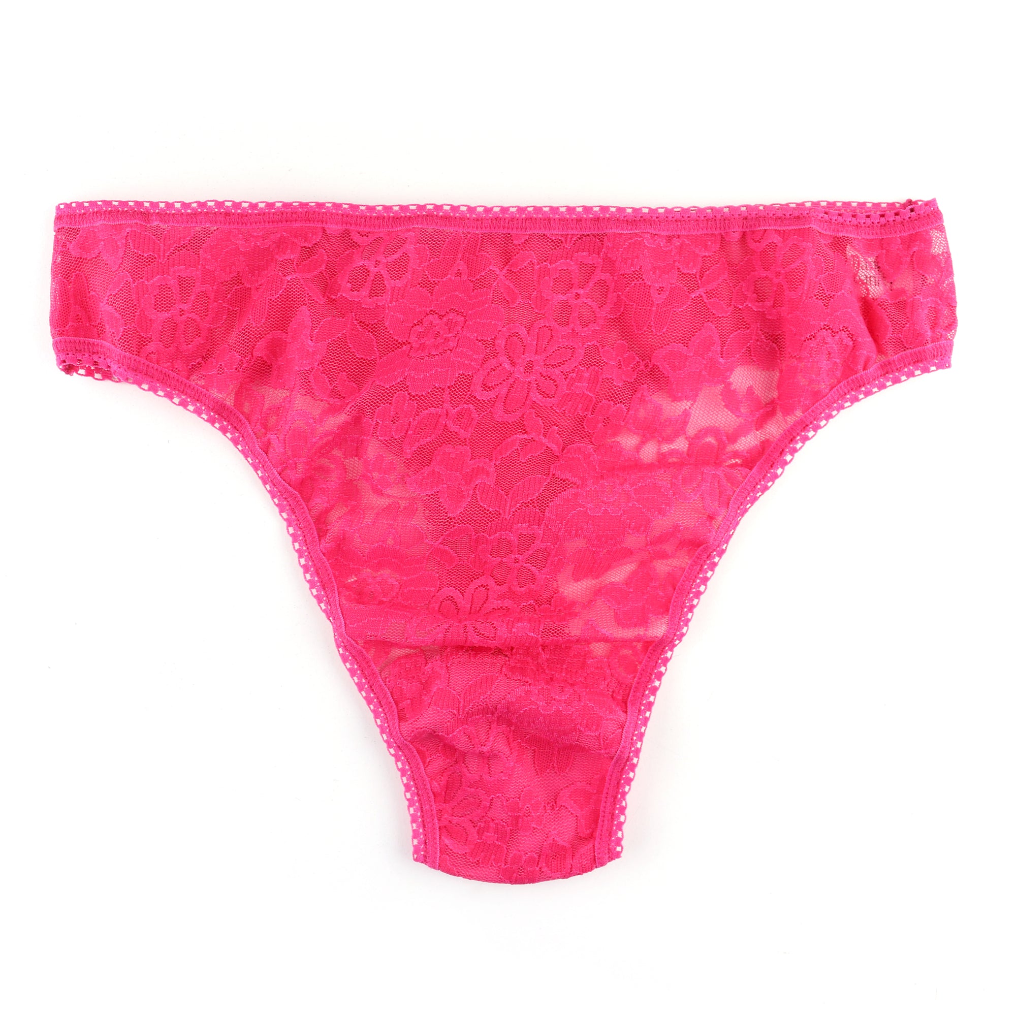 Daily Lace High-Cut Thong | Starburst (Pink)