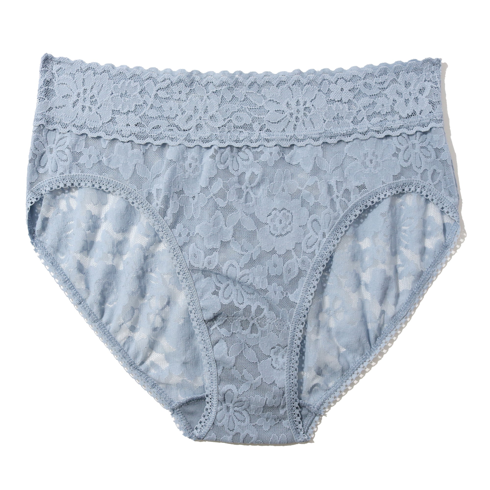 Daily Lace French Brief | Grey Mist