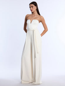 Mixed Media Jumpsuit | Jasmine