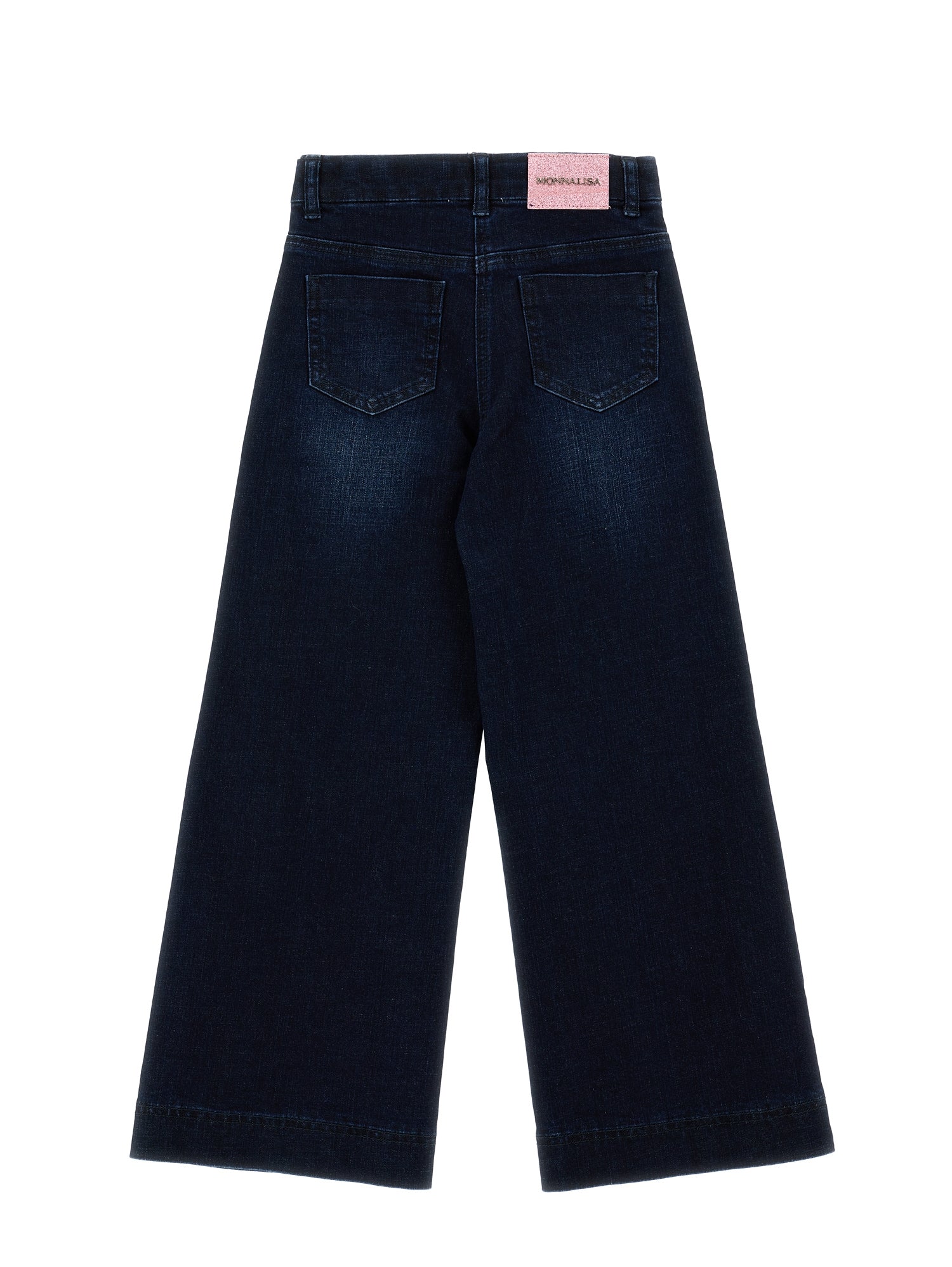Girls | Wide Leg Denim Jeans | Dark Stone Denim