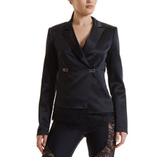 Eyelash Blazer Jacket | Black