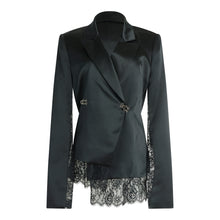 Eyelash Blazer Jacket | Black